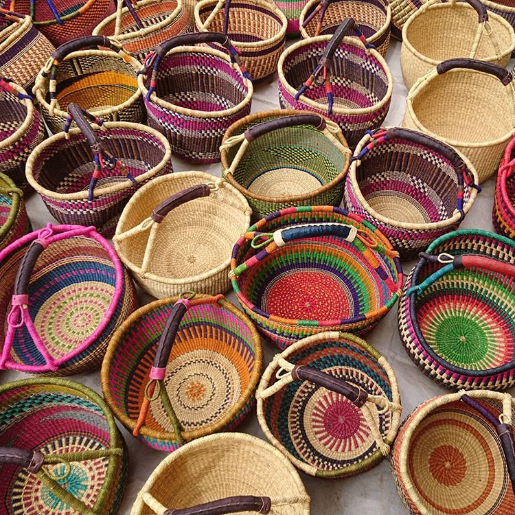 Natural Fibers for Precious Woven Basket Crafts